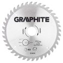Graphite Grafitinis diskinis pjūklas 200x30x3,2mm 40 dantų. - 57H676
