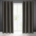 Eurofirany LOGAN blackout night curtain, 135X250 cm, loops / rings, color: graphite Eurofirany LOGAN blackout night curtain, 135X250 cm, loops / rings, color: graphite