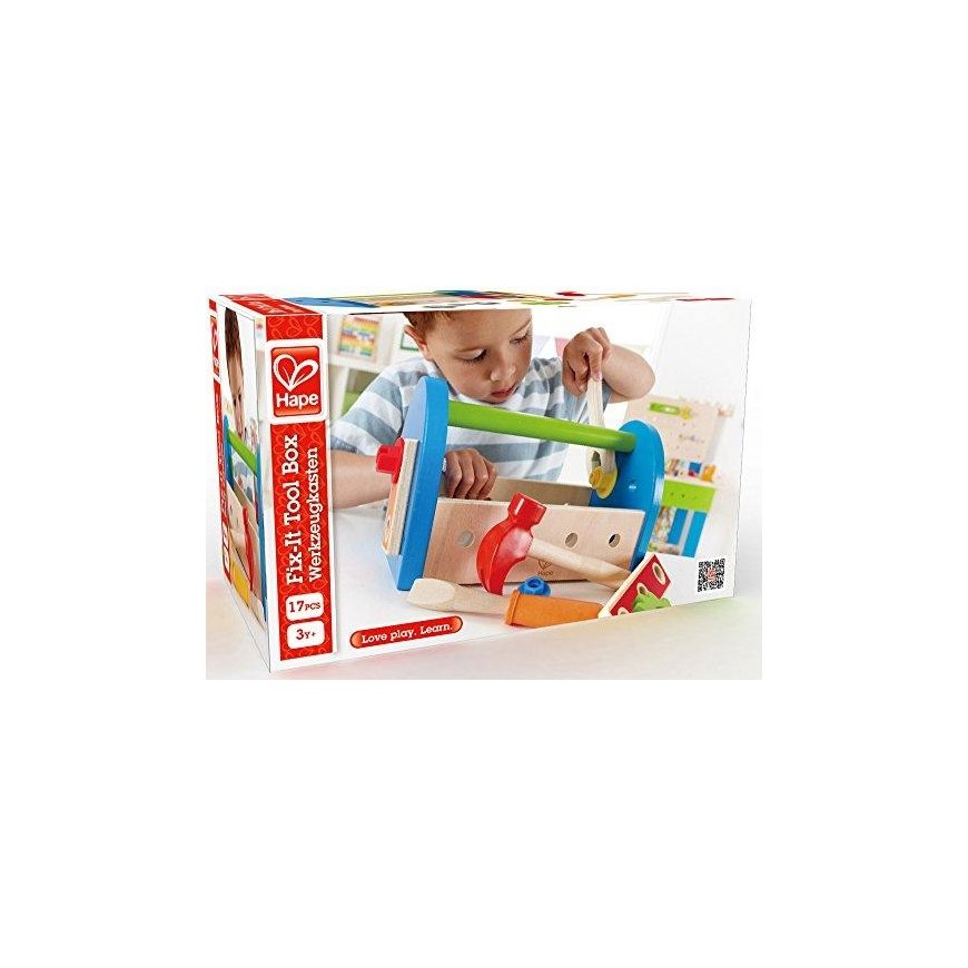 Hape Toys FIX-IT TOOL BOX – 6