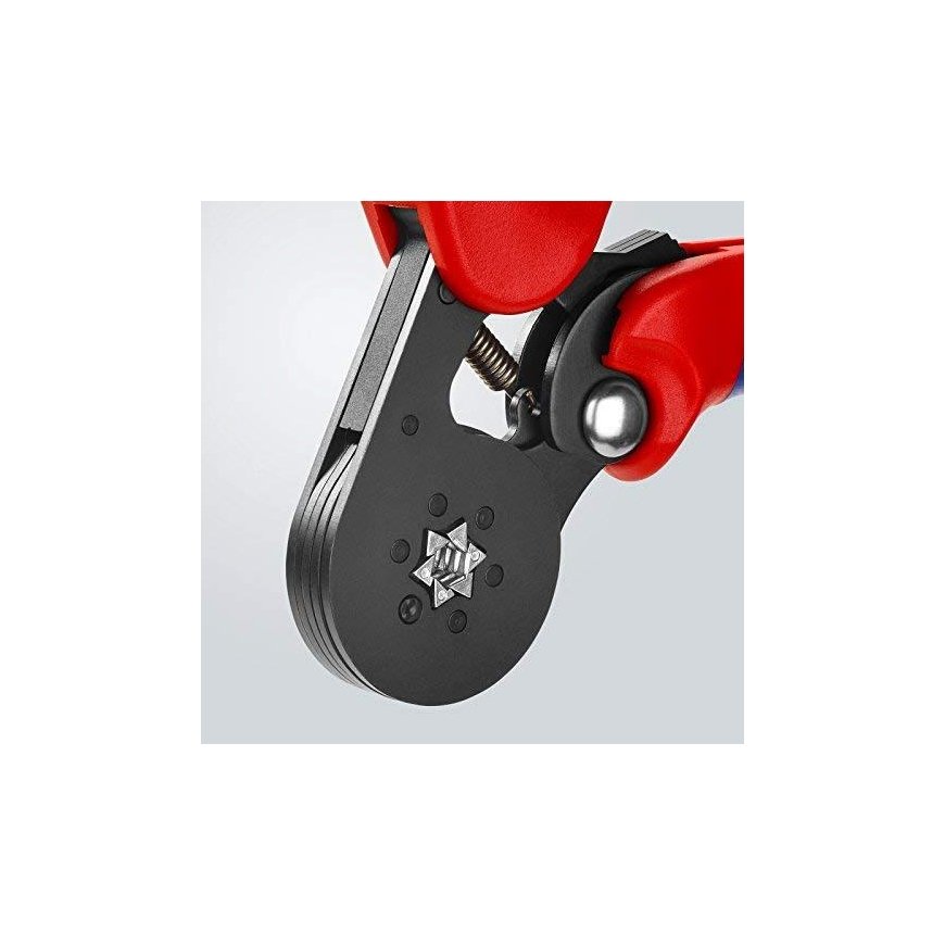 Professional crimping pliers for 0.08-16mm² or 2x10mm² tips, 97 53 14 KNIPEX – 11