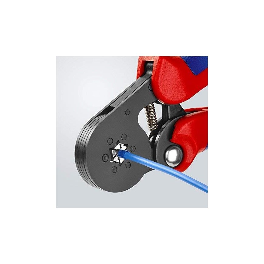 Professional crimping pliers for 0.08-16mm² or 2x10mm² tips, 97 53 14 KNIPEX – 13