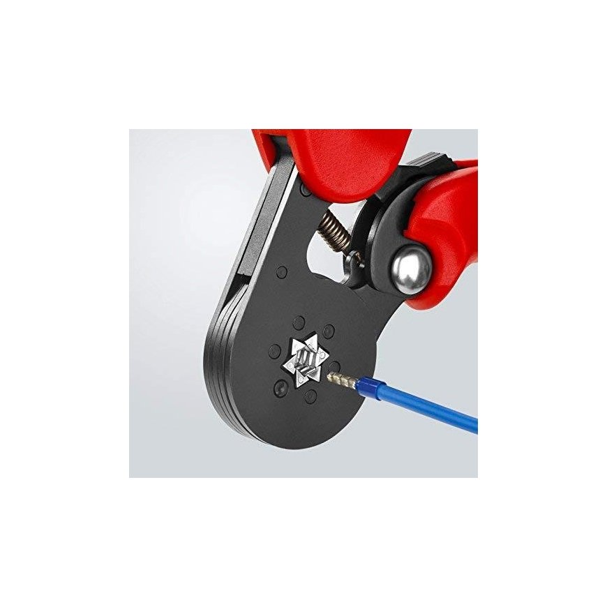 Professional crimping pliers for 0.08-16mm² or 2x10mm² tips, 97 53 14 KNIPEX – 14