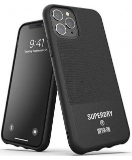 Dr Nona SuperDry Molded Canvas iPhone 11 Pro Max Case black/black 41550