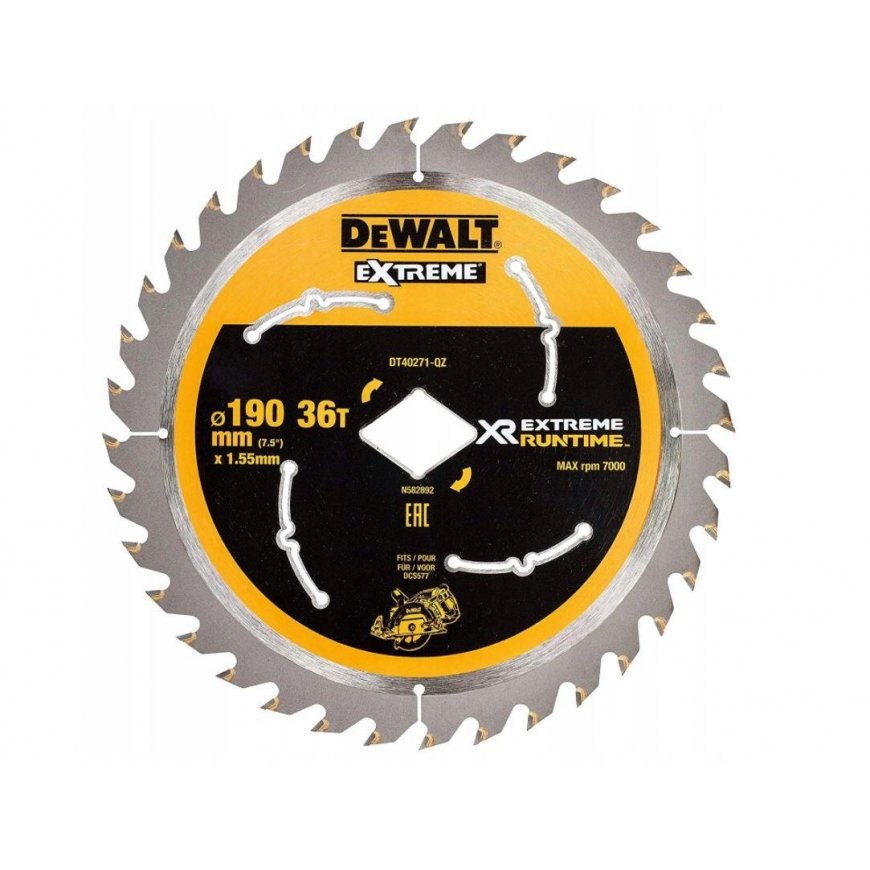 Dewalt Akcesoria Dewalt pjovimo diskas skirtas dcs577 190x36t ctb