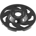 GRAPHITE Diamond grinding disc 125 x 22.2 x 5 mm, segment L