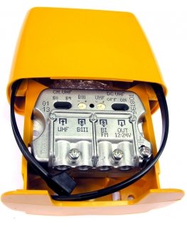 Televes T561801 mastovahvistin, 3-tuloa
