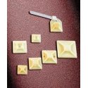 Fuj: tech cable tie clip, 20 x 20 mm, 10 pcs Fuj: tech cable tie clip, 20 x 20 mm, 10 pcs