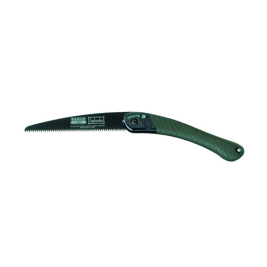 Bahco Folding universal garden, picnic saw LAPLANDER. For green and dry wood. 190mm long blade.