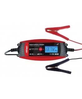 Amio skaitmeninis lygintuvas 6v / 12v - 2a / 4a - dvl dbc-4a