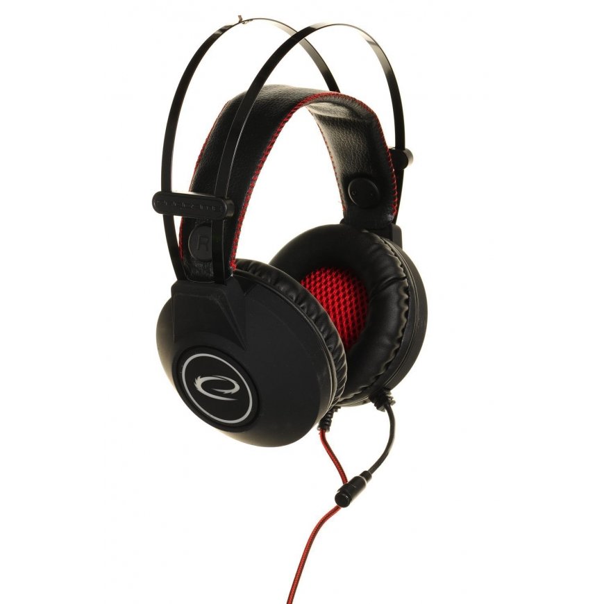 Gaming headphones Esperanza EGH440 NightCrawler, Black – 7