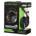 Gaming headphones Esperanza EGH440 NightCrawler, Black Gaming headphones Esperanza EGH440 NightCrawler, Black