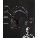Žaidimų ausinės Esperanza EGH440 NightCrawler, Juodos Žaidimų ausinės Esperanza EGH440 NightCrawler, Juodos