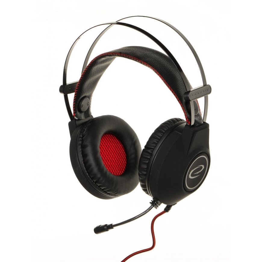 Gaming headphones Esperanza EGH440 NightCrawler, Black – 12