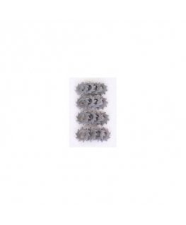 Dedra HM tungsten carbide blades for H1260 blades 16 pcs. - H12601