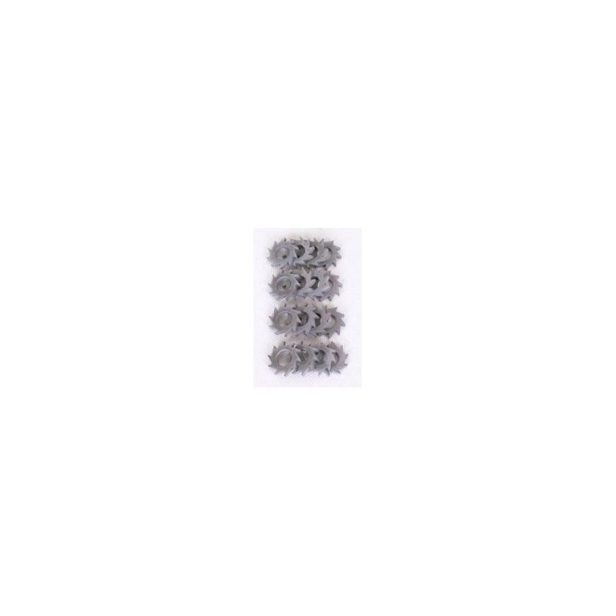 Dedra HM tungsten carbide blades for H1260 blades 16 pcs. - H12601