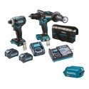 Makita DK0114G201 XGT Akumuliatorinių įrankių komplektas HP001G + TD001G + DC40RA + BL4040x2 + ADP10 + TOOLBAG (2 vnt Combo) Makita DK0114G201 XGT Akumuliatorinių įrankių komplektas HP001G + TD001G + DC40RA + BL4040x2 + ADP10 + TOOLBAG (2 vnt Combo)