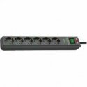 Brennenstuhl Eco-Line power supply line against overvoltage 4 sockets 1.5 m gray (1435220000)