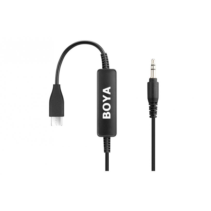 Boya kabelis 3,5 mm - USB-C 35C-USB-C