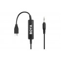 Boya kabelis 3,5 mm - USB-C 35C-USB-C