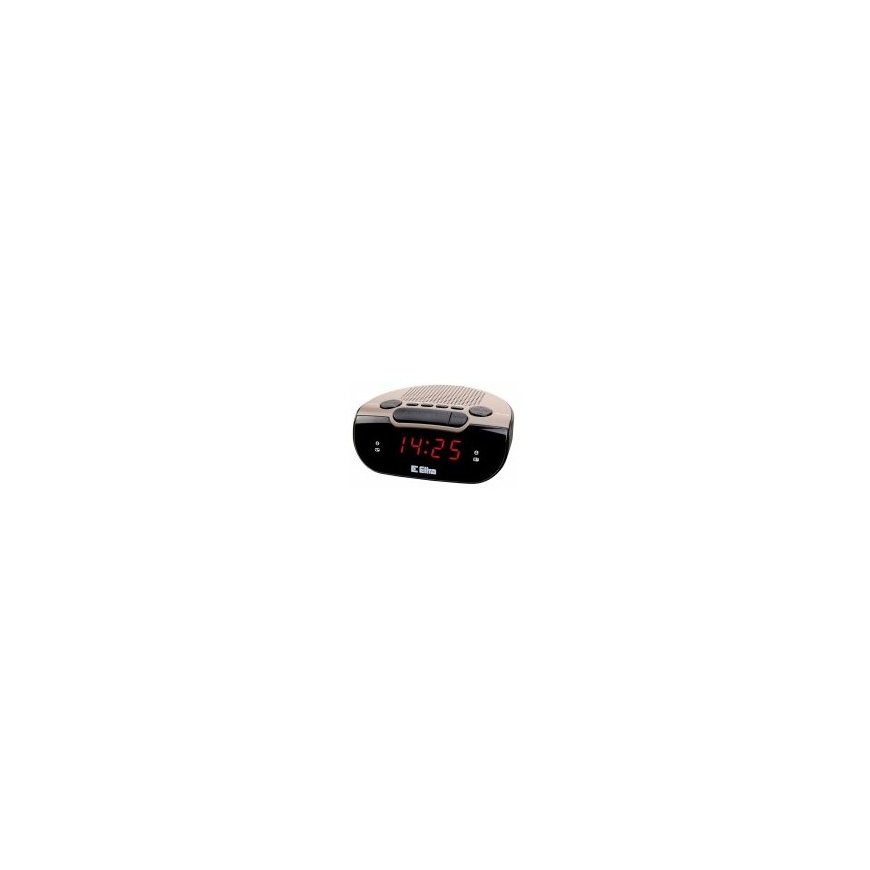 Eltra ZEBU 06PLL Black / Khaki clock radio – 3