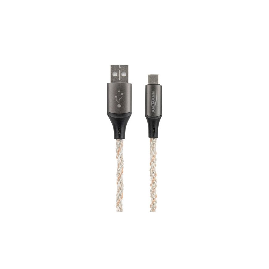 Ansmann USB-A / USB-C Cable with LED lighting 100cm 1700-0158 – 2