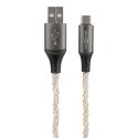 Ansmann USB-A / USB-C Cable with LED apšvietimas 100cm 1700-0158 Ansmann USB-A / USB-C Cable with LED apšvietimas 100cm 1700-0158