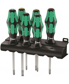 Wera 335/350/355/6 Kraftform Plus Set Standard screwdriver