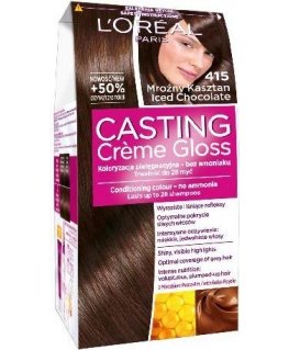 Casting Creme Gloss Dažantis kremas Nr. 415 Frosty Chestnut