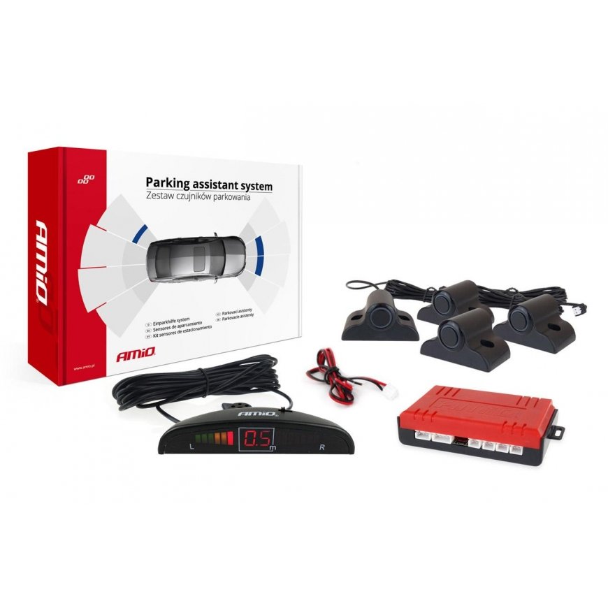 Amio Reverse Parking Sensor Kit LED