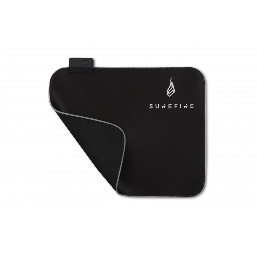 SureFire Silent Flight RGB-320 Gaming mouse pad Black – 2