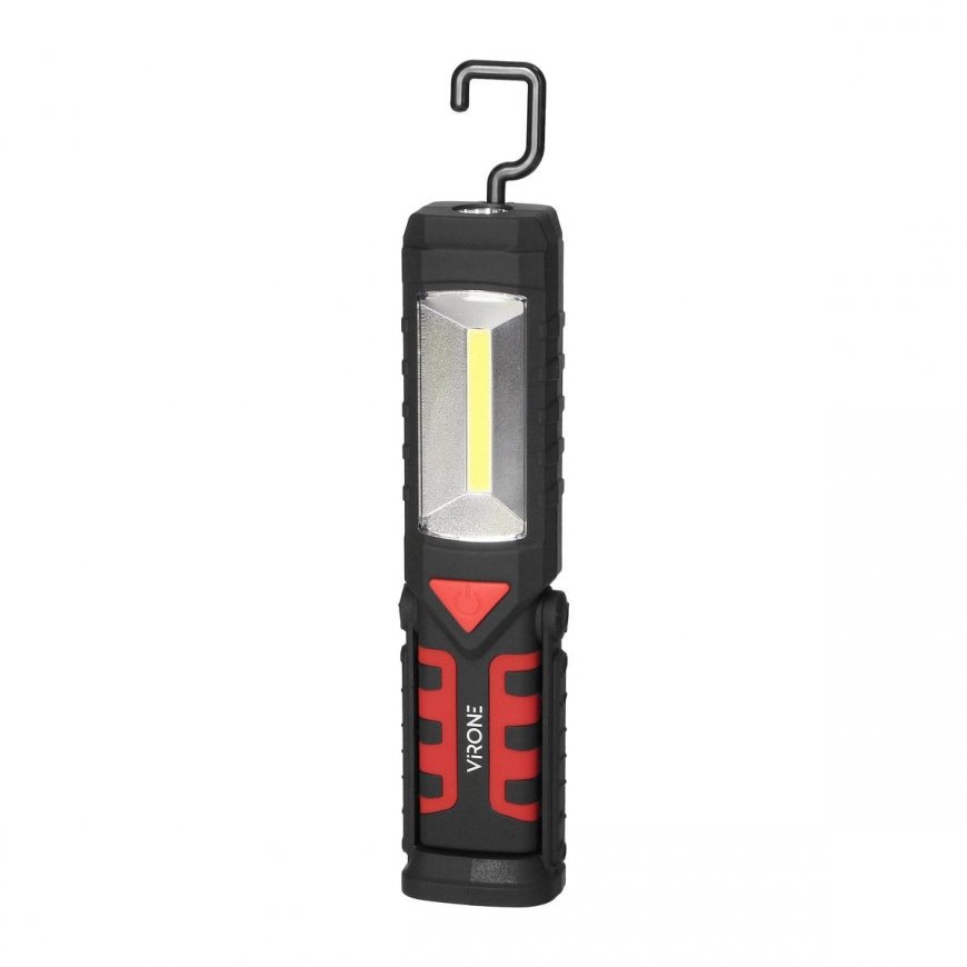 Lubinis šviestuvas Orno Dirbtuvių LED COB 3W + 1W LED 2800mAh žibintuvėlis su powerbank funkcija – 2