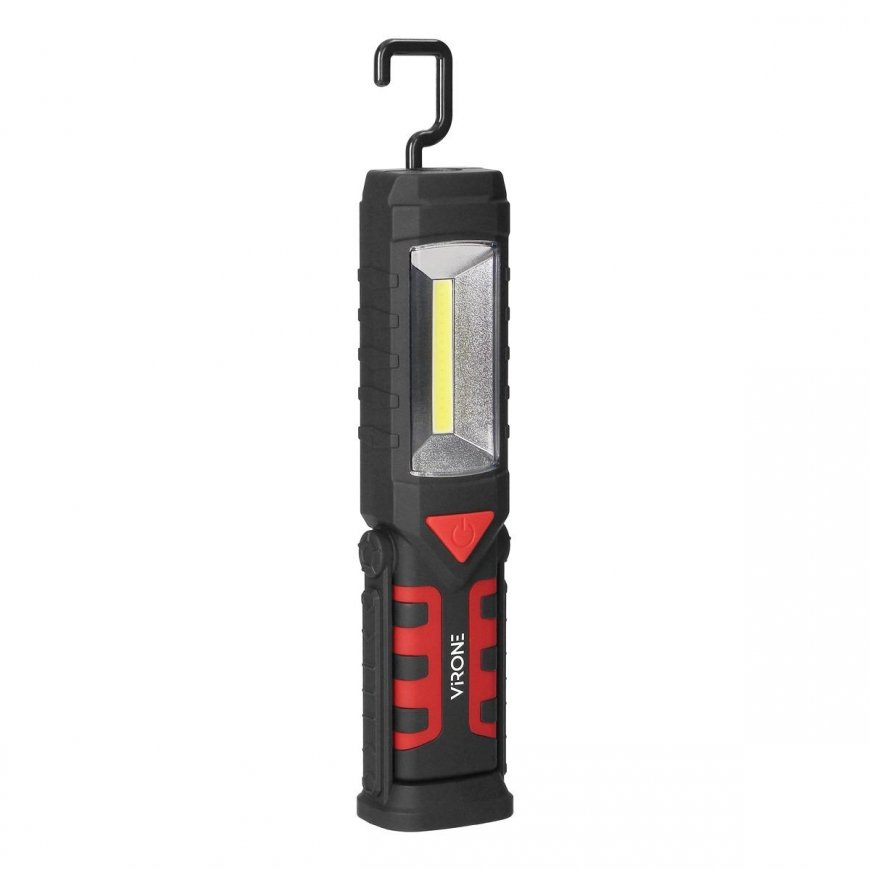 Lubinis šviestuvas Orno Dirbtuvių LED COB 3W + 1W LED 2800mAh žibintuvėlis su powerbank funkcija – 5