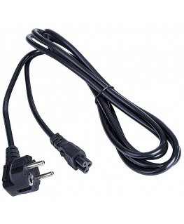 CP NB-10A Strāvas Kabelis Euro 3-Pin C5 IEC 3m Hibrīda standartrs C/E/F CEE 7/7 Melna