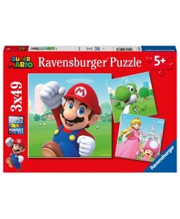 Ravensburger Puzzle 3x49 pcs. - Super Mario