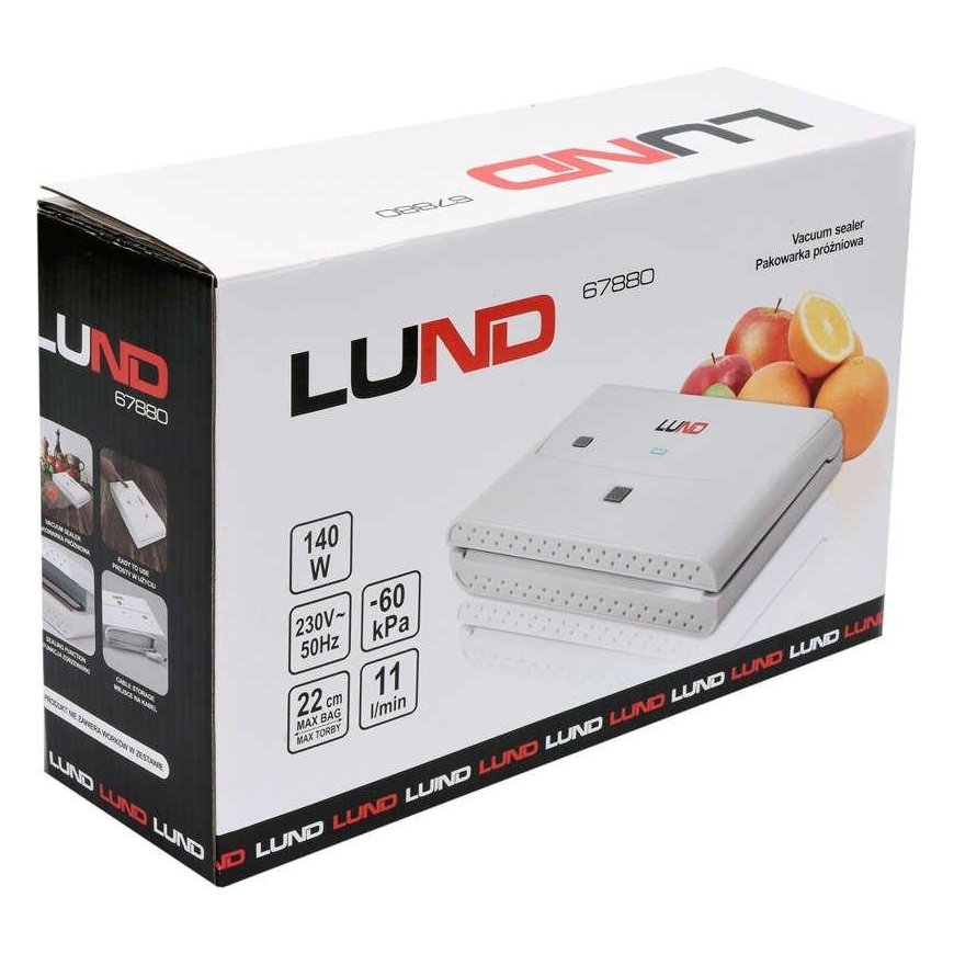Lund vacuum sealer 140 W (67880) – 5