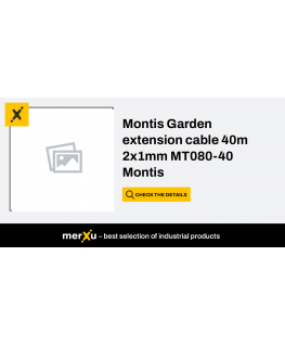 Montis Garden extension cable 40m 2x1mm MT080-40 Montis