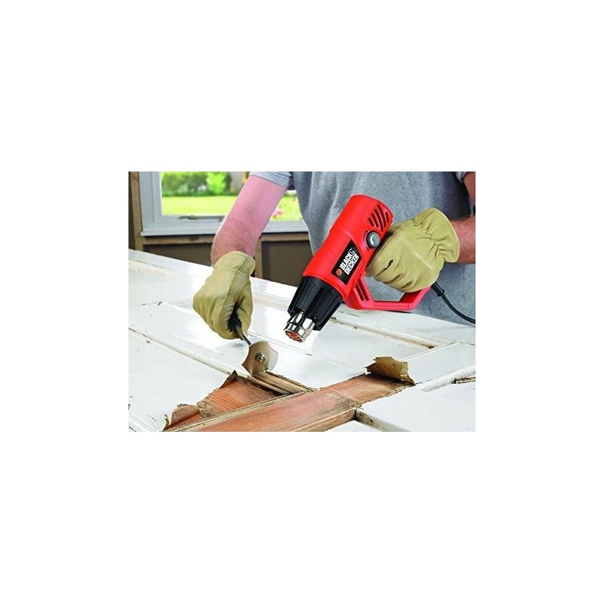 Black & Decker KX2001K heat gun Hot air gun 500 l/min 600 °C 2000 W Black Orange – 4
