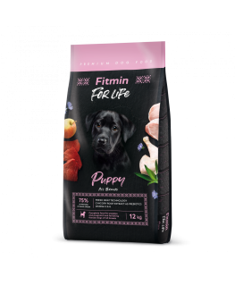 FITMIN For Life Puppy - sausā suņu barība - 12 kg