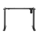Ergo Office ER-443 desk frame with 1 motor, black Ergo Office ER-443 desk frame with 1 motor, black