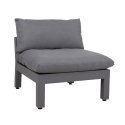 Modular sofa FLUFFY armless section, grey Modular sofa FLUFFY armless section, grey