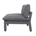 Modular sofa FLUFFY armless section, grey Modular sofa FLUFFY armless section, grey