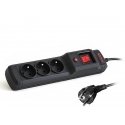 ARMAC M3/45/CZ Armac Surge Protection MULTI M3 (3 lizdai) 4.5m juodas ARMAC M3/45/CZ Armac Surge Protection MULTI M3 (3 lizdai) 4.5m juodas