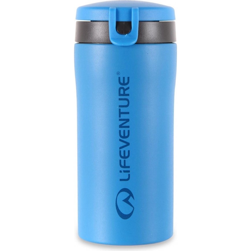 Lifeventure Flip-Top Thermo Mug - Blue