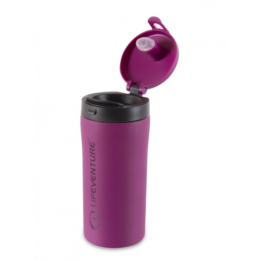 Lifeventure Flip-Top Thermo Mug - Blue – 2