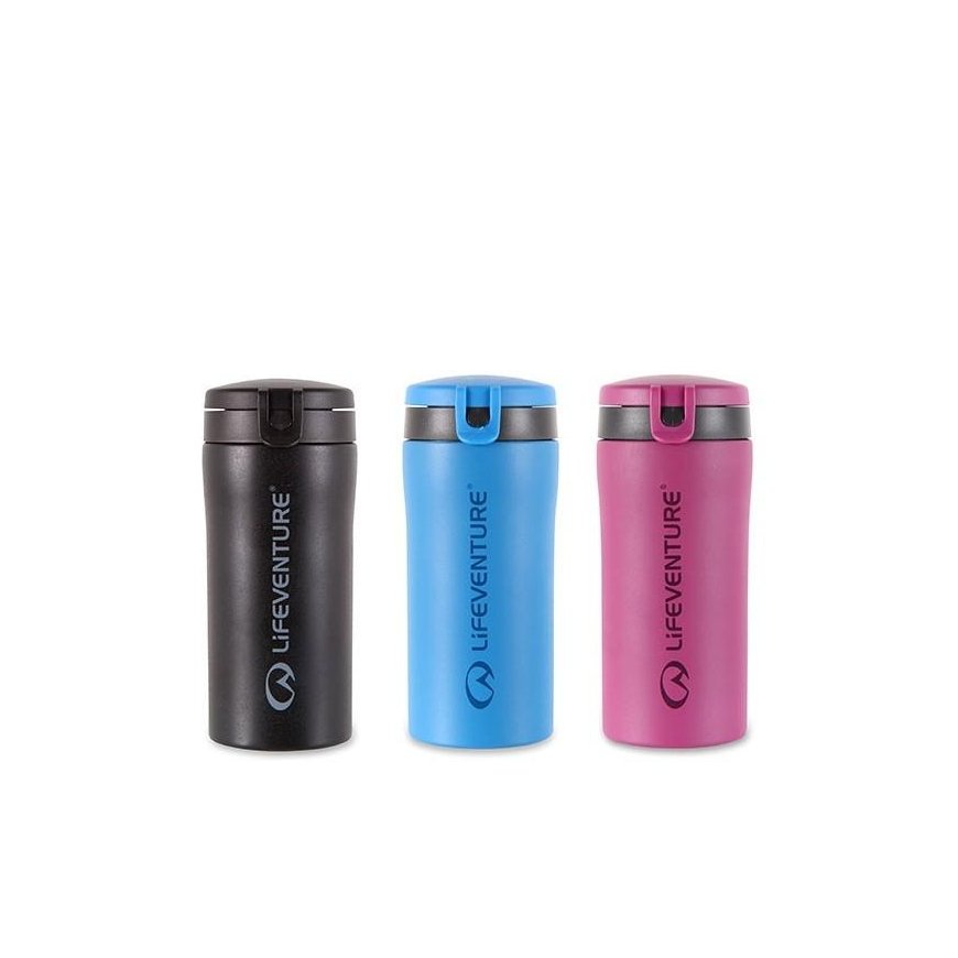 Lifeventure Flip-Top Thermo Mug - Blue – 3