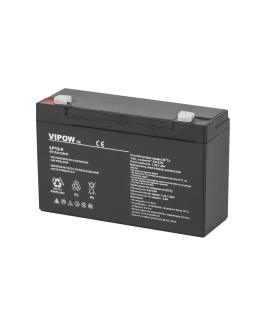 Lead battery VIPOW 6V 12Ah