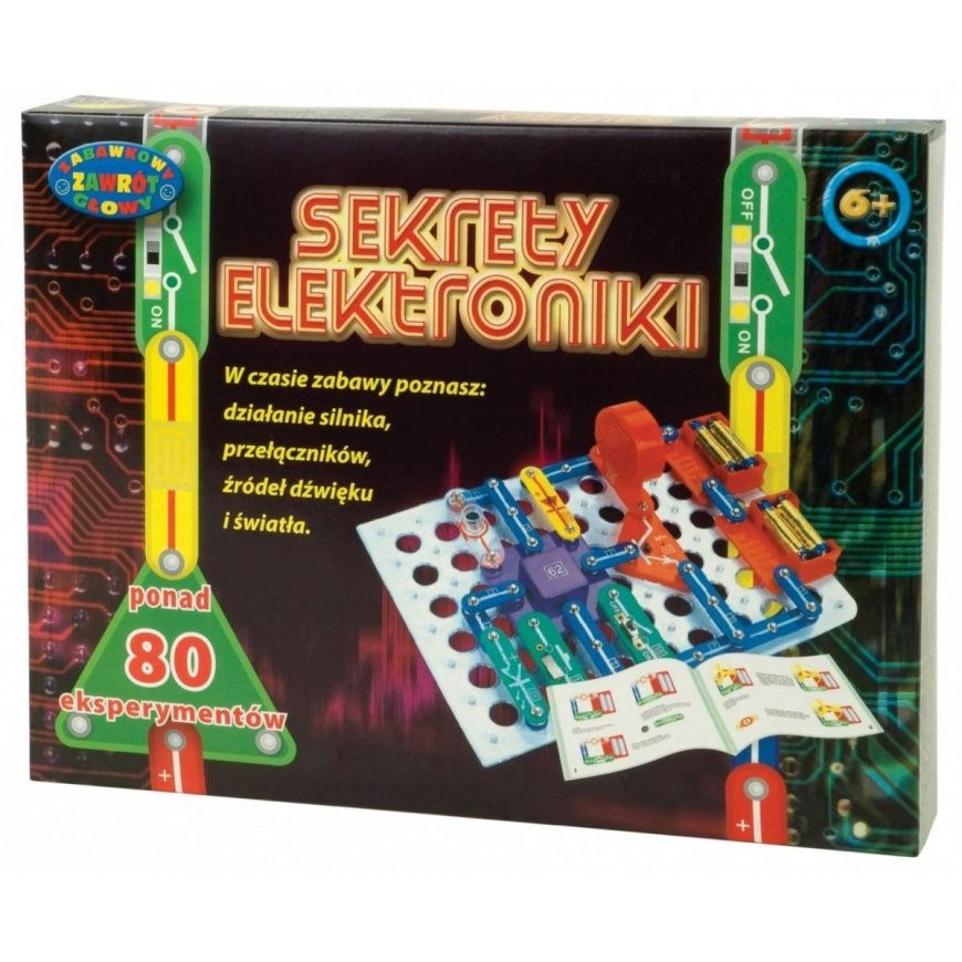 Dromader Elektronikos paslaptys 80 eksperimentų – 3
