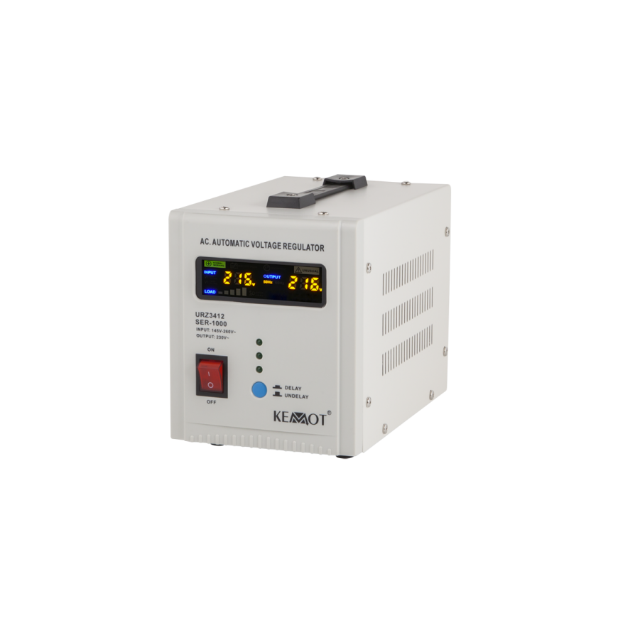 Kintamosios įtampos stabilizatorius Kemot SER-1000 1000VA – 5