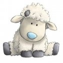 Beldizart Lamb 20*20 cm WD2370 Beldizart Lamb 20*20 cm WD2370