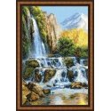 Uab 039039Riolis039039 Landscape with a waterfall 1194 Uab 039039Riolis039039 Landscape with a waterfall 1194